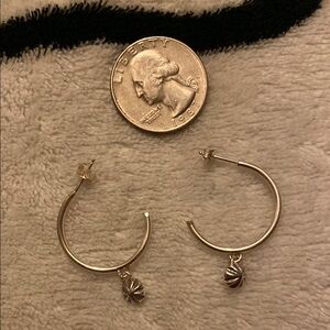 Sterling silver hoop Earrings
